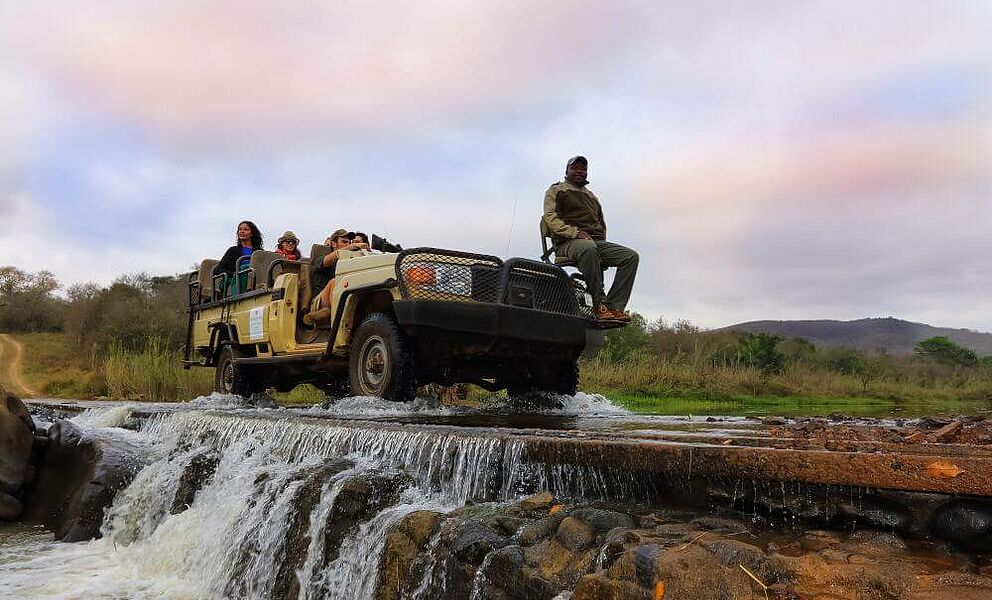 Auf Safari mit erfahrenen Guides am Mkuze Fluss in KwaZulu-Natal