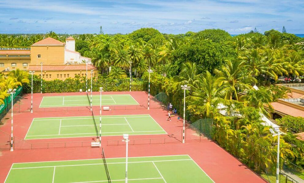 Mauricia Beachcomber Tennisanlage