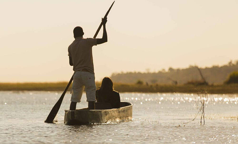 Mekorofahrt auf dem Chobe Fluss in Botswana