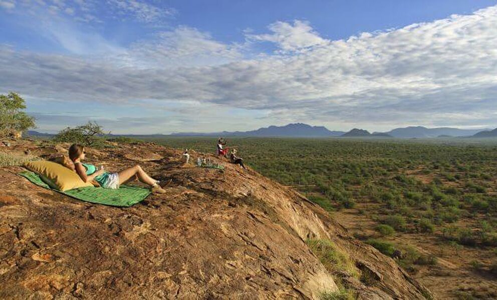 Blick zum Verlieben im Samburu National Park