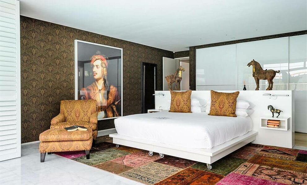 Zimmerbeispiel im Manna Bay Luxus Boutique Hotels in Kapstadt