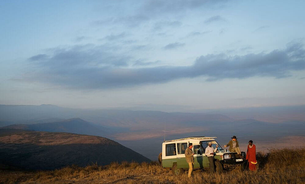 Im Umland vom Ngorongoro Krater mit bezauberndem Blick 