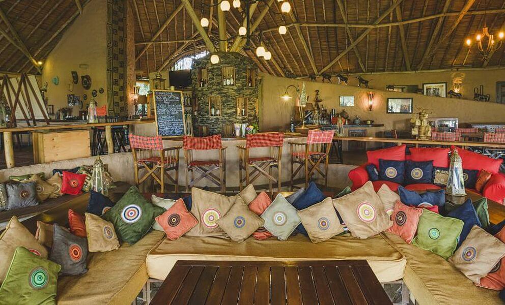 Kilima Camp Loungebereich