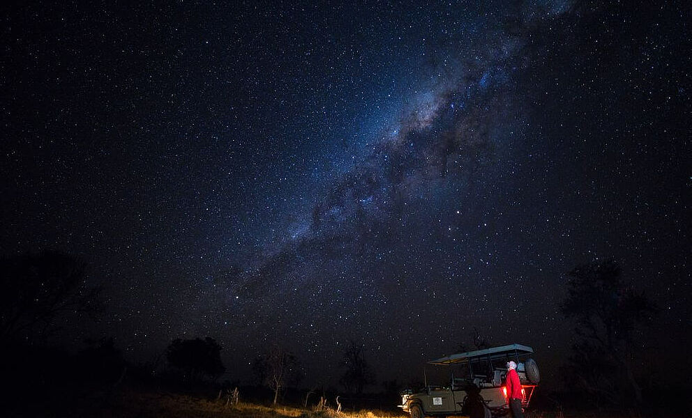 Sternenhimmel im Okavango Delta