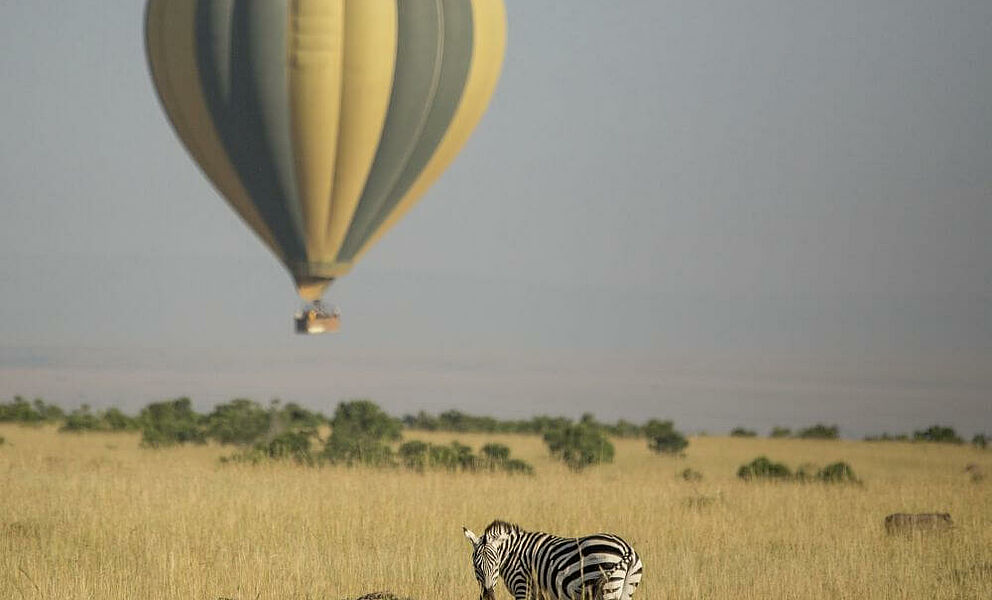 Ballooning in der Masai Mara