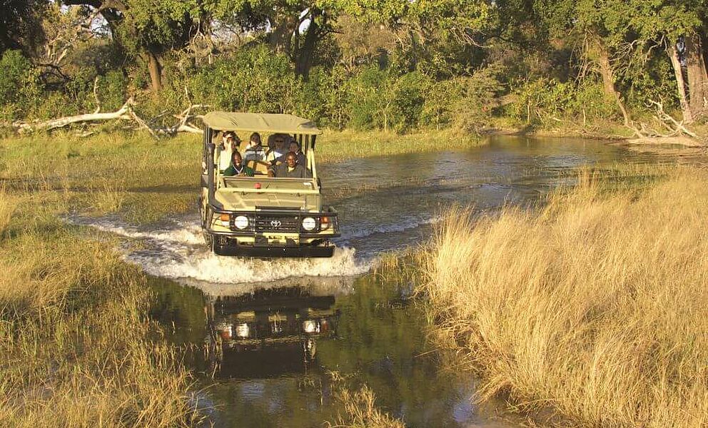 Abenteuer im Okavango Delta 