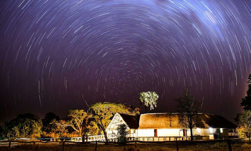 Beeindruckender Sternenhimmel im Kafue National Park