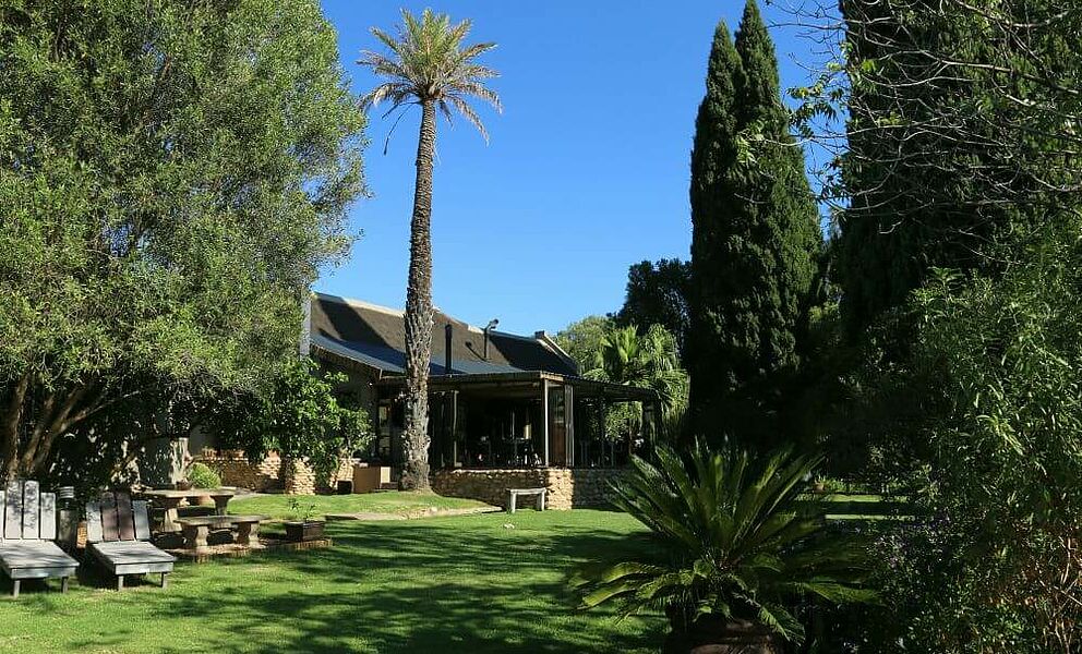 Gästefarm in der Nähe von Oudtshoorn in der Kleinen Karoo